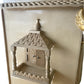 Beautifully Crafted White Sevan Wooden Temple With Doors - 24" & 27"
