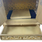 Beautifully Crafted White Sevan Wooden Temple With Doors - 24" & 27"