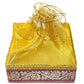 Golden Red Square Tokri- S046