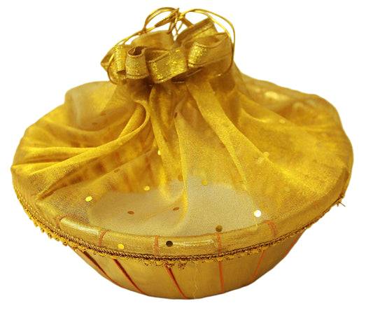 Golden Round Tokri- S050