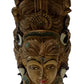 Brass Artistic Carved 3 Face Shivji n Parvati Mukhlingam