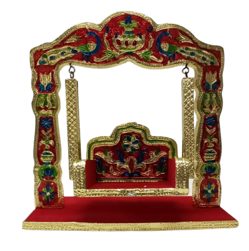 Decorative Meenakari Singhasan/Jhulla for God Statues # 10