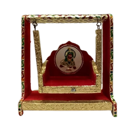 Decorative Meenakari Singhasan/Jhulla for God Statues # 11