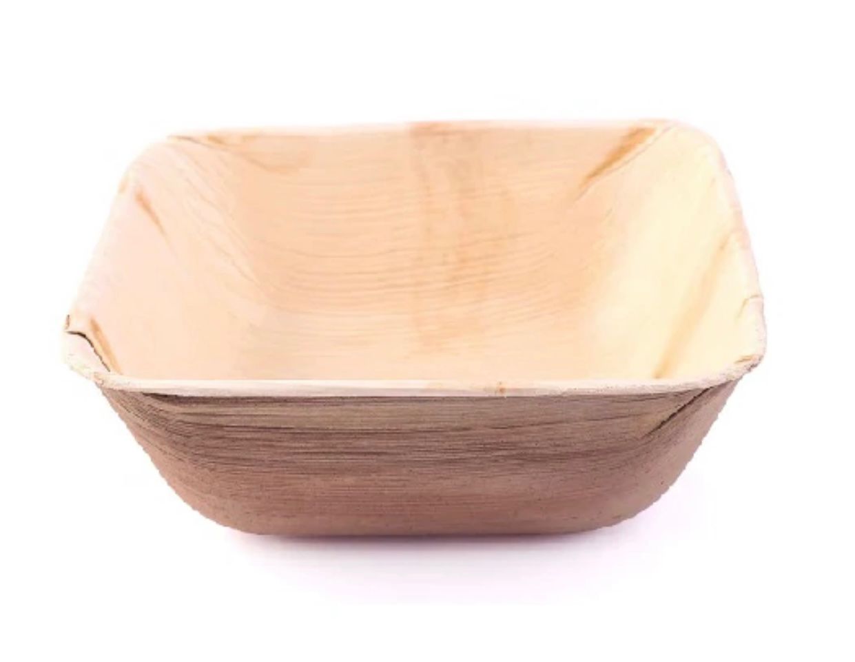 Eco-Friendly Disposable Square Bowl - 2 Sizes (Pack of 25 Pcs)