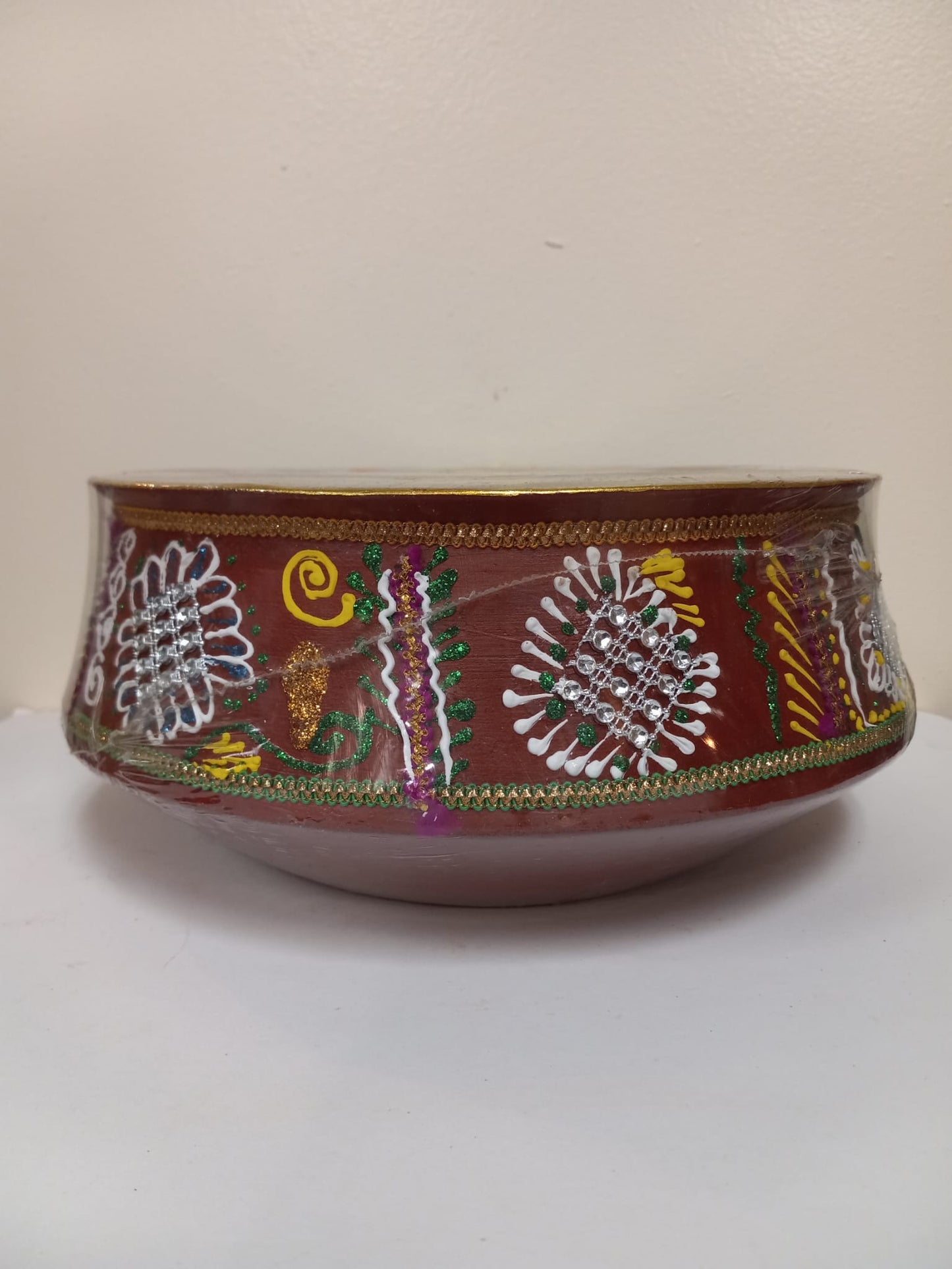 Decorative Clay Bowl (Urli)