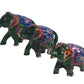 Mini Wooden Elephant Decor (Available in 3 Colors)