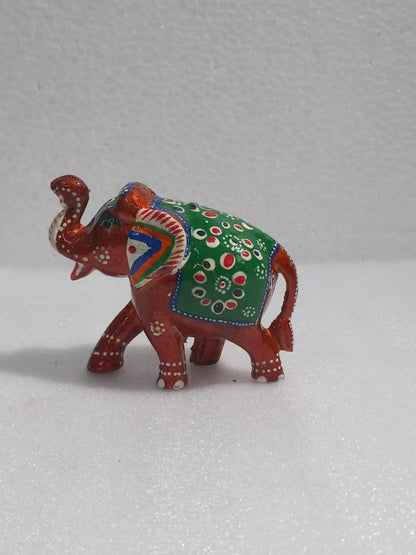 Mini Wooden Elephant Decor (Available in 3 Colors)