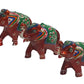 Mini Wooden Elephant Decor (Available in 3 Colors)