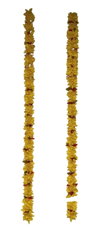 5 pc - 3ft Indian Garlands - Add Elegance to Your Celebrations (Design #25)