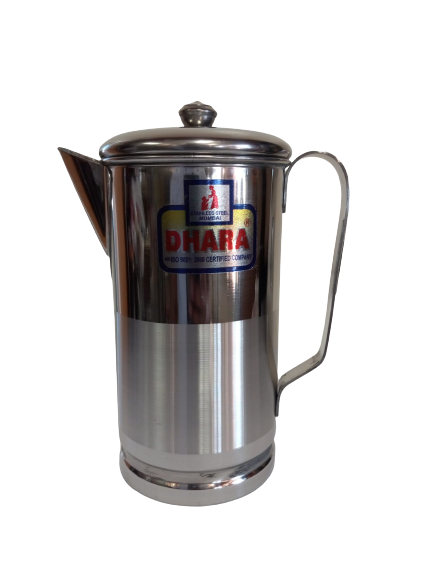 Stainless Steel Water Jug With Lid For Home Kitchen