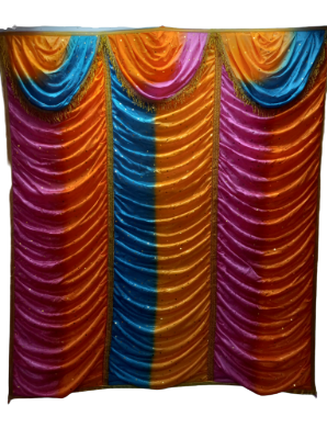 Indian Backdrop Cloth For Festival & Pooja Decor/Wedding & Party Events # 3